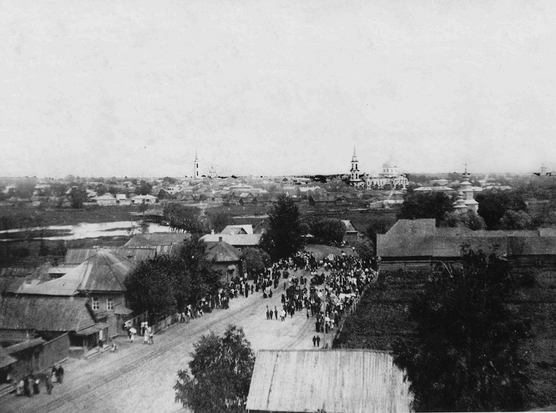 город Жиздра в 1913 году.